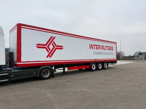 Krone 3-assige confection box trailer SAF disc brakes
