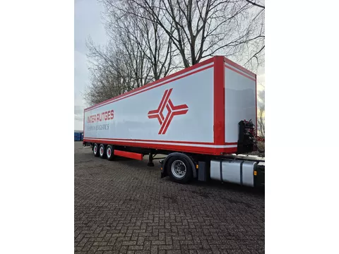 Krone 3-assige confection box trailer SAF disc brakes