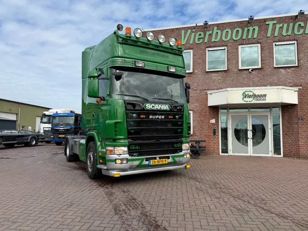 Scania R R144-530 V8 144-530 Topline / Showtruck / Hobby truck / V8-sound / Leather /