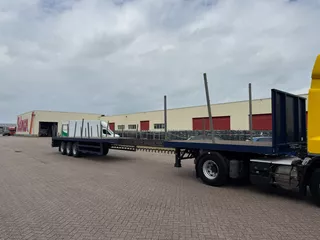 Lintrailers vlakke uitschuifbare oplegger / naloop gestuurd APK tot 1-2027