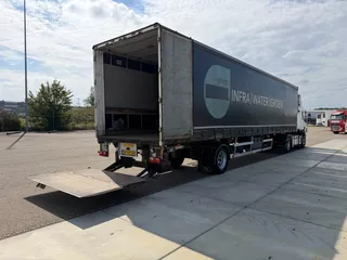 Trailer Happy ORTT 22/110 1-Assige gestuurde 12.60m city oplegger met klep