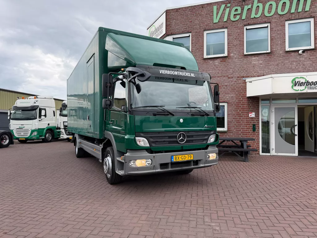 Mercedes-Benz Atego 1224 Atego 1224L Koffer mit LBW / Schaltgetriebe / Klima / Euro