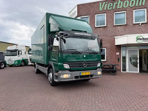 Mercedes-Benz Atego 1224 Atego 1224L Koffer mit LBW / Schaltgetriebe / Klima / Euro