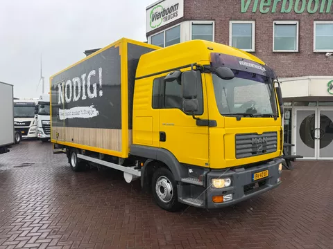 MAN TGL 12 TGL 10.240 Koffer mit LBW 6-Sitze / Klima / NL Truck