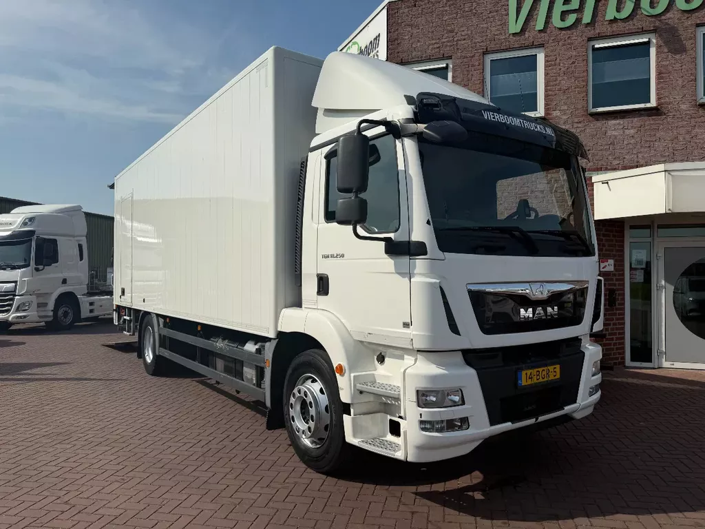 MAN TGM TGM 18.250 4X2 BL Koffer mit 2T Ladebordwand TOP NL TRUCK