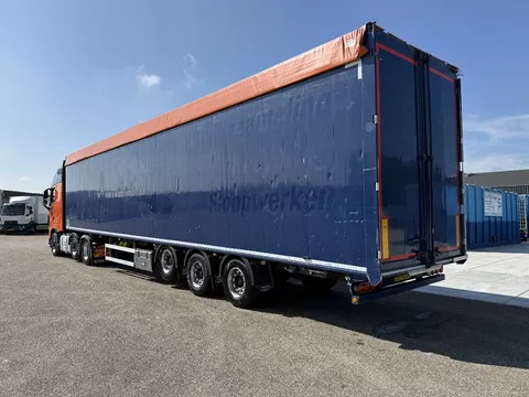 Knapen Trailers Knapen K100 Walking Floor / bodem 1.5 Jahr Alt / Liftachse / TUV bis 4-2026!!!!