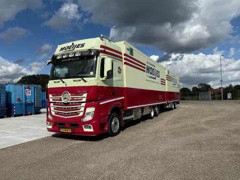 Mercedes-Benz Actros ACTROS 2745L GIGA BLUMEN /FLOWER TRANSPORT TRS KUHLER COMPLETT MIT 2015 KUHL ANHNAGER AUCH MIT TRS TOPZUSTAND!!!