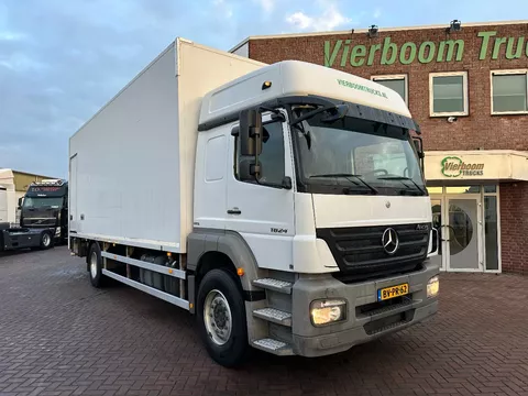 Mercedes-Benz Axor 1824 Axor 1824L Koffer mit Ladebordwand Original 321.020km Top Zustand!!!!!!!!