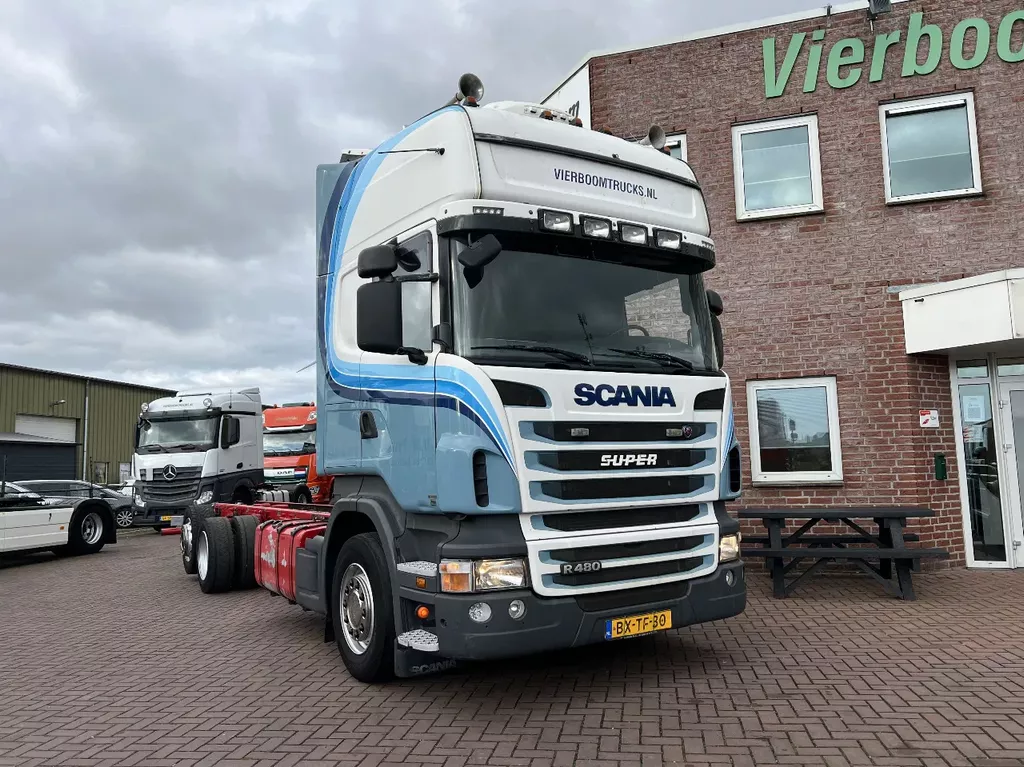 Scania R R480 LB 6X2MNB TOPLINE RETARDER EURO5 HOLLAND TRUCK