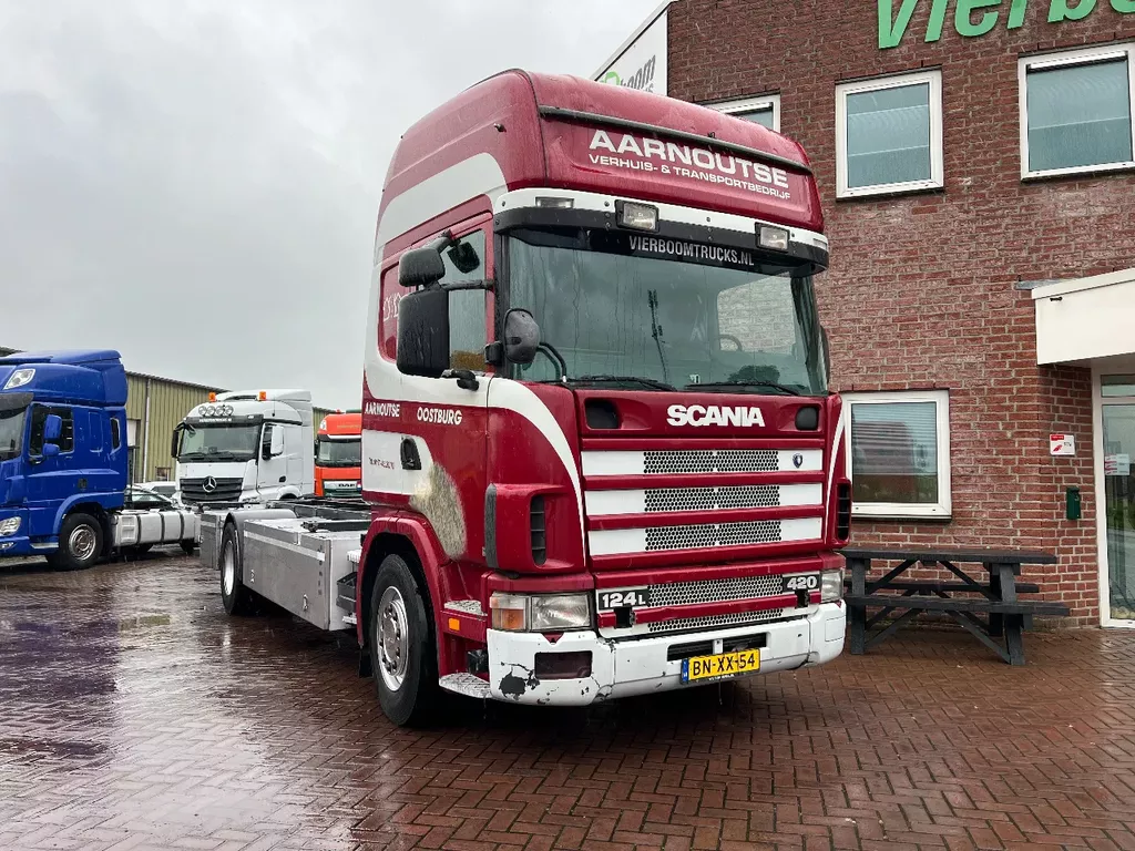 Scania R R124-420 124-420 4X2 TOPLINE MANUAL RETARDER