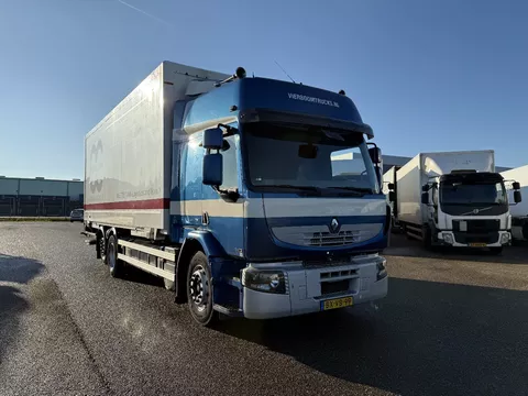 Renault Premium 380.26 6X2 BDF with box and lift