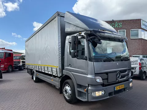 Mercedes-Benz Atego 1224 Atego 1224L 4X2 Schaltgetriebe / Schiebeplane + LBW / Euro5 / Holland Truck