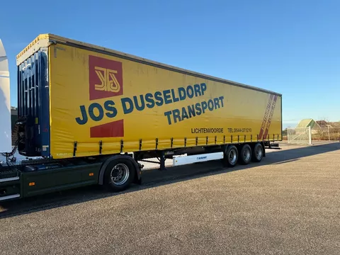 Krone Schuifzeilen + dak BPW trommel remmen Drum brakes / no rust