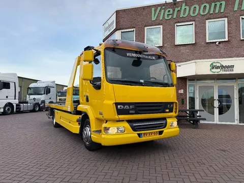 DAF LF 45.130 LF45-220 Abschelppwagen Falkom /Schiebeplateau / Brill / Winde / Top Zustand