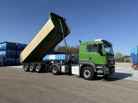 MAN TGS TGS 18.430 4X4H BLS Komplett mit 2016 Schmitz SGF S3