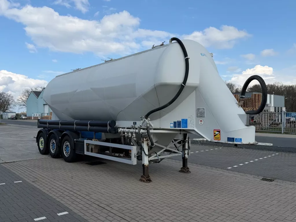 Feldbinder EUT 40 3 EUT 40 3 Alu. Zement Silo - Powder Bulk tank Onderlosser 1 Comp.| 39 m3