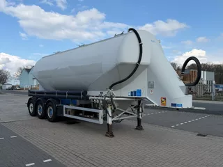Feldbinder EUT 40 3 EUT 40 3 Alu. Zement Silo - Powder Bulk tank Onderlosser 1 Comp.| 39 m3
