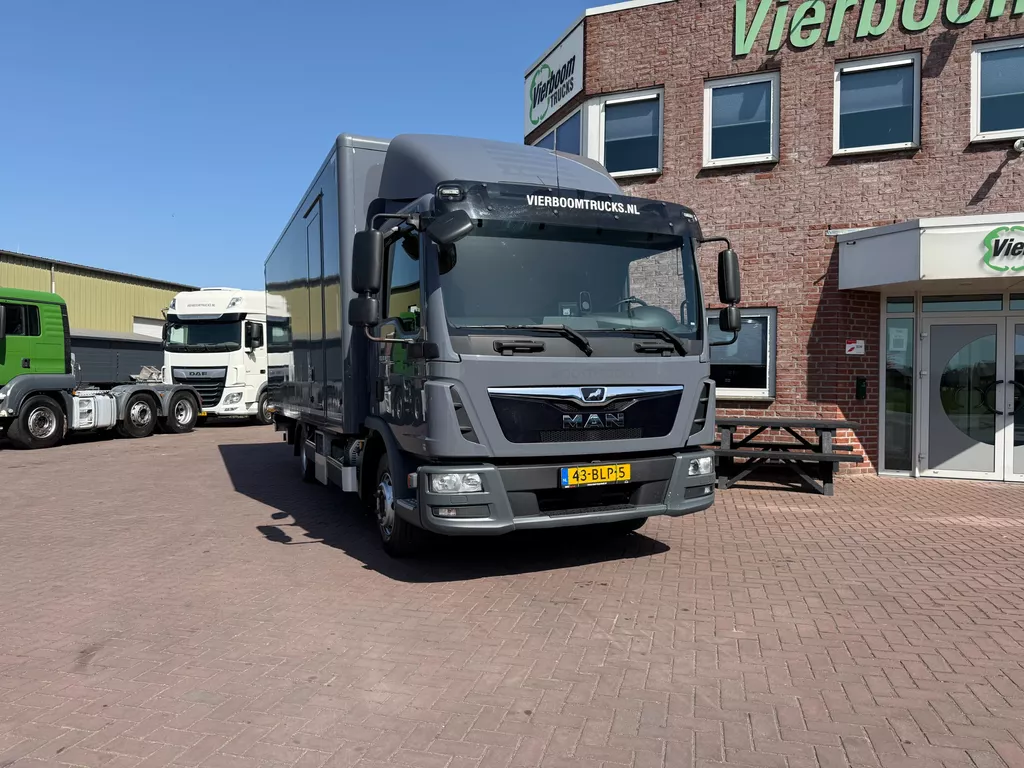 MAN TGL TGL 8.160 BB bakwagen met laadklep / APK tot 11-2026!