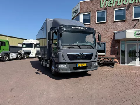MAN TGL TGL 8.160 BB bakwagen met laadklep / APK tot 11-2026!