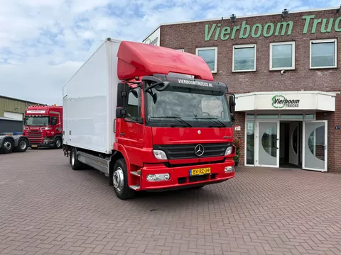 Mercedes-Benz Atego 1222 Atego 1222L Koffer mit Ladebordwand