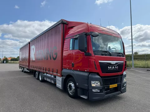 MAN TGX 24.400 TGX 24.400 6X2 Komplett mit Anhanger 115m3