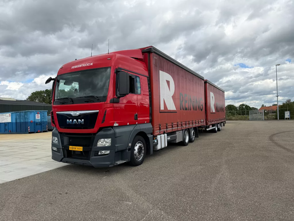 MAN TGX 24.400 TGX 24.400 6X2 Komplett mit 2016 Anhanger 115m3 / Smart Tacho / No Errors
