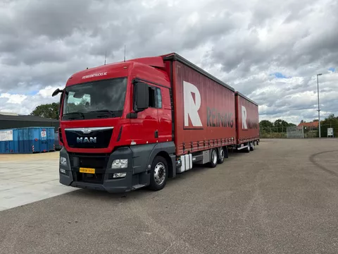 MAN TGX 24.400 TGX 24.400 6X2 Komplett mit 2016 Anhanger 115m3 / Smart Tacho / No Errors