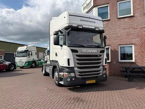Scania R R440 R 440 LA4X2 / Retarder / Hefschotel /