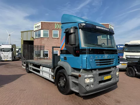 Iveco Stralis 190S 190S31 7meter machinetransporter with hydraulic ramp