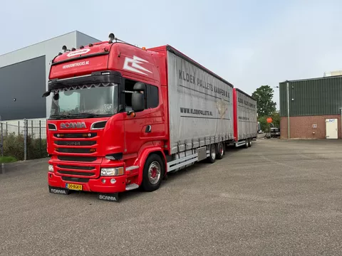 Scania R R410 6X2 komplett mit 2015 Pacton Anhanger / Smart tacho
