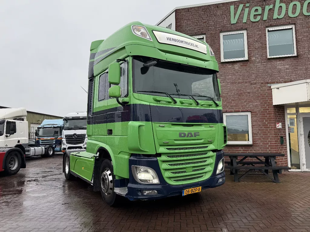 DAF XF 460 4X2 SUPER SPACE CAB STANDAIRCO TOPCONDITIE EURO6!!!!