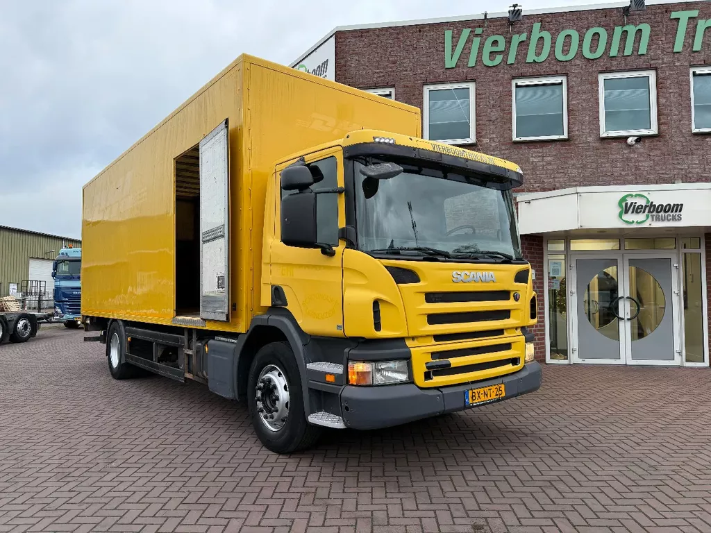 Scania P P230 4X2 BOX WITH LIFT MANUAL GEARBOX HOLLAND TRUCK