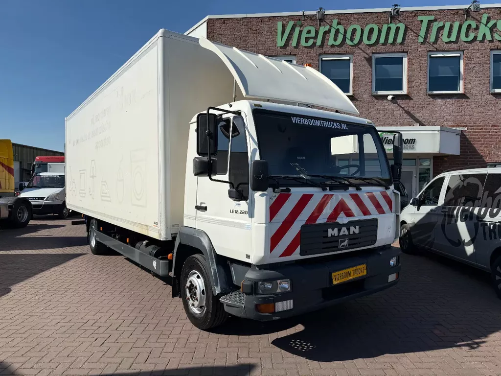 MAN LE 12-220 Koffer mit Ladebordwand Euro3 Schaltgetriene