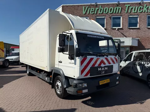 MAN LE 12-220 Koffer mit Ladebordwand Euro3 Schaltgetriene