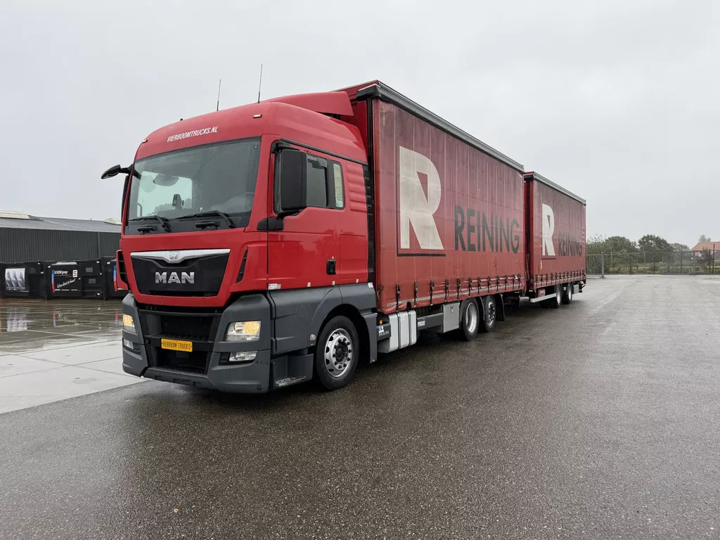 MAN TGX 24.400 TGX 24.400 6X2 Komplett mit 2016 Anhanger 115m3 / Smart Tacho / No Errors