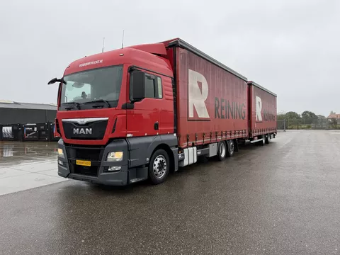 MAN TGX 24.400 TGX 24.400 6X2 Komplett mit 2016 Anhanger 115m3 / Smart Tacho / No Errors