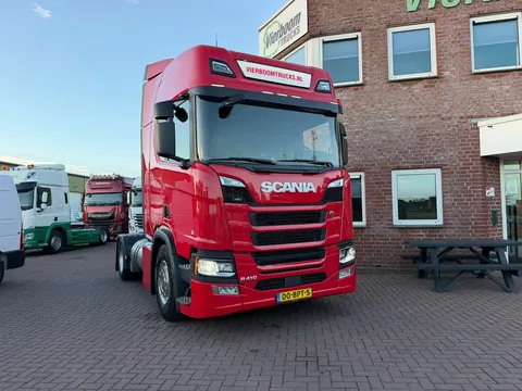 Scania R R410 4X2 LNG / 2X TANK / RETARDER / 2X BETT / SCANIA SERVICE / HOLLAND TRUCK